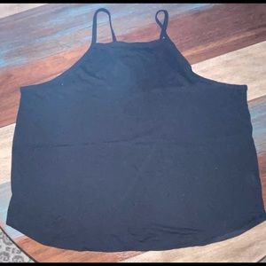 3/$15 Old nevy women’s black cotton model Tank XXL